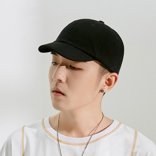 Short brim baseball caps - short,